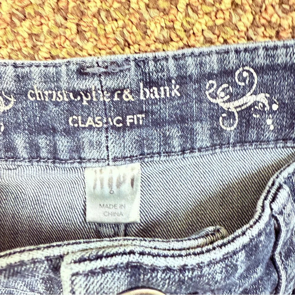 Classic Fit Blue Women's Jeans by Chrisropher‎ & Bank Size 6